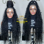 READY TO SHIP: Full Lace Boho bohemian braided lace wig - Jasmine